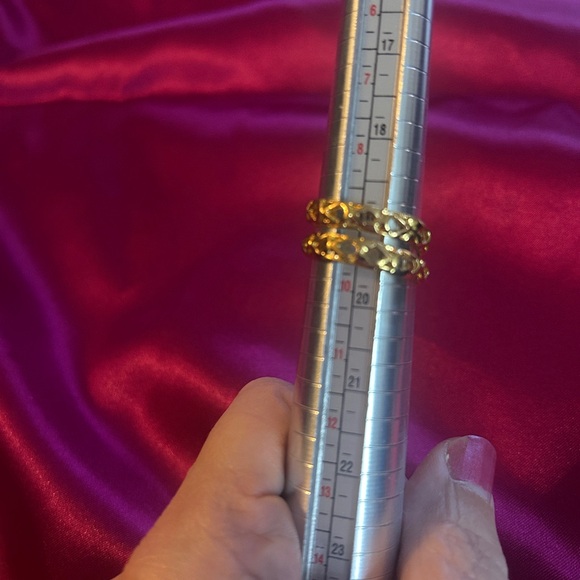 Size 9 Double Banded Dragon Ring - Picture 7 of 7